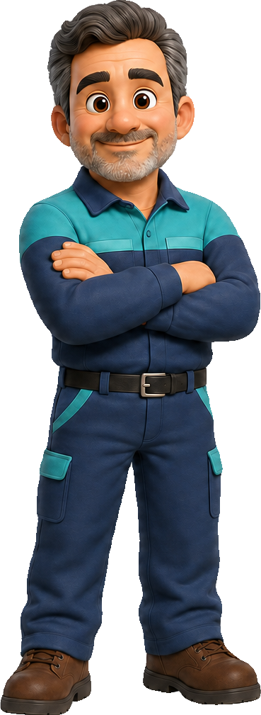 Illustration of Alberto Mendez, Founder, Owner, President of Air Synergy