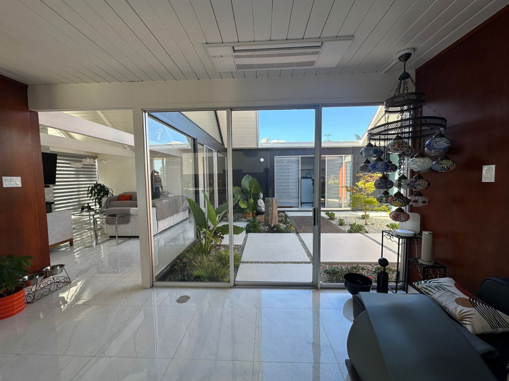 Bay Area home living space with an Air Synergy-installed ceiling cassette providing whisper-quiet comfort