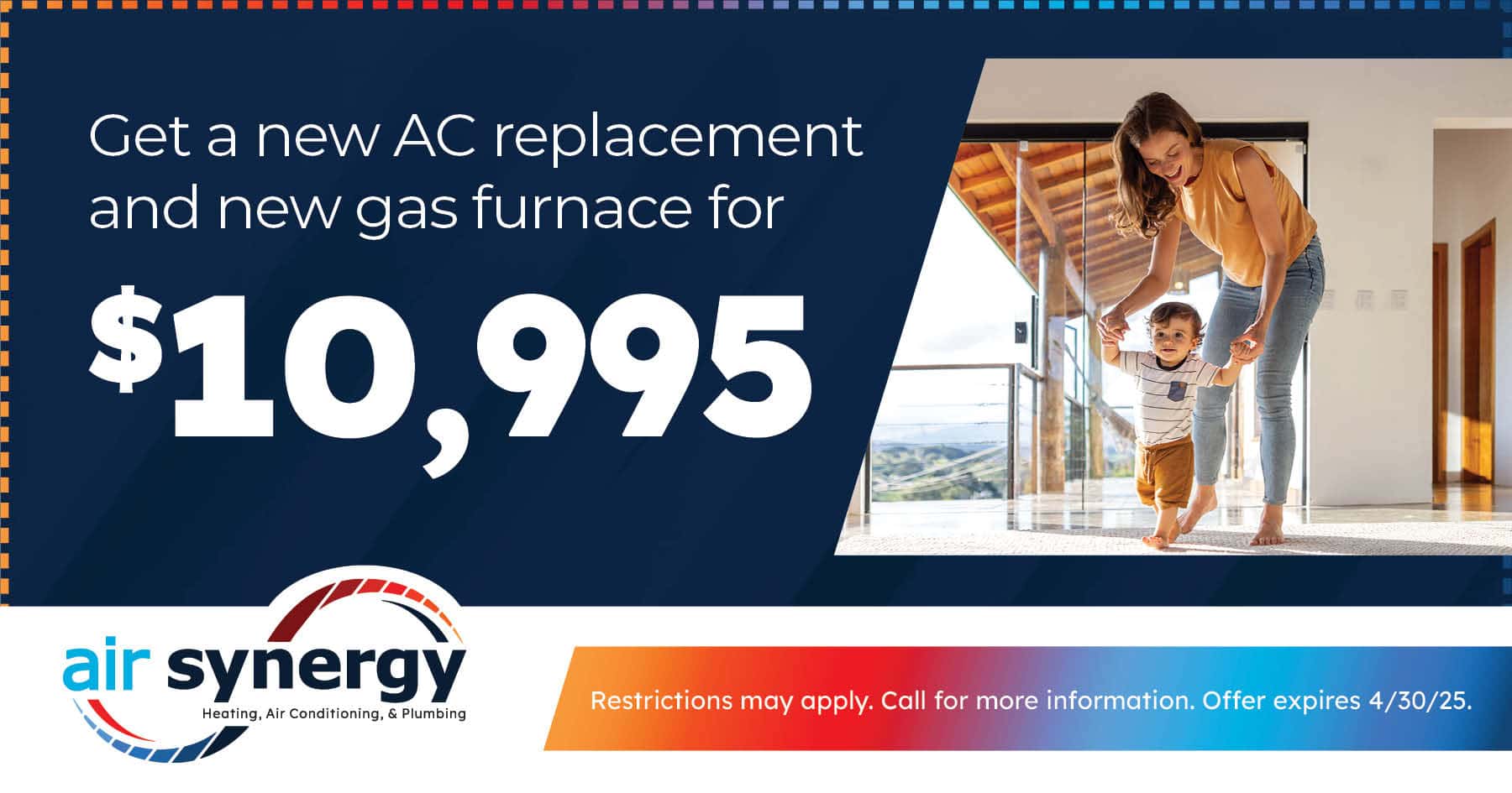 New Ac Replacement & New Gas Furnace!